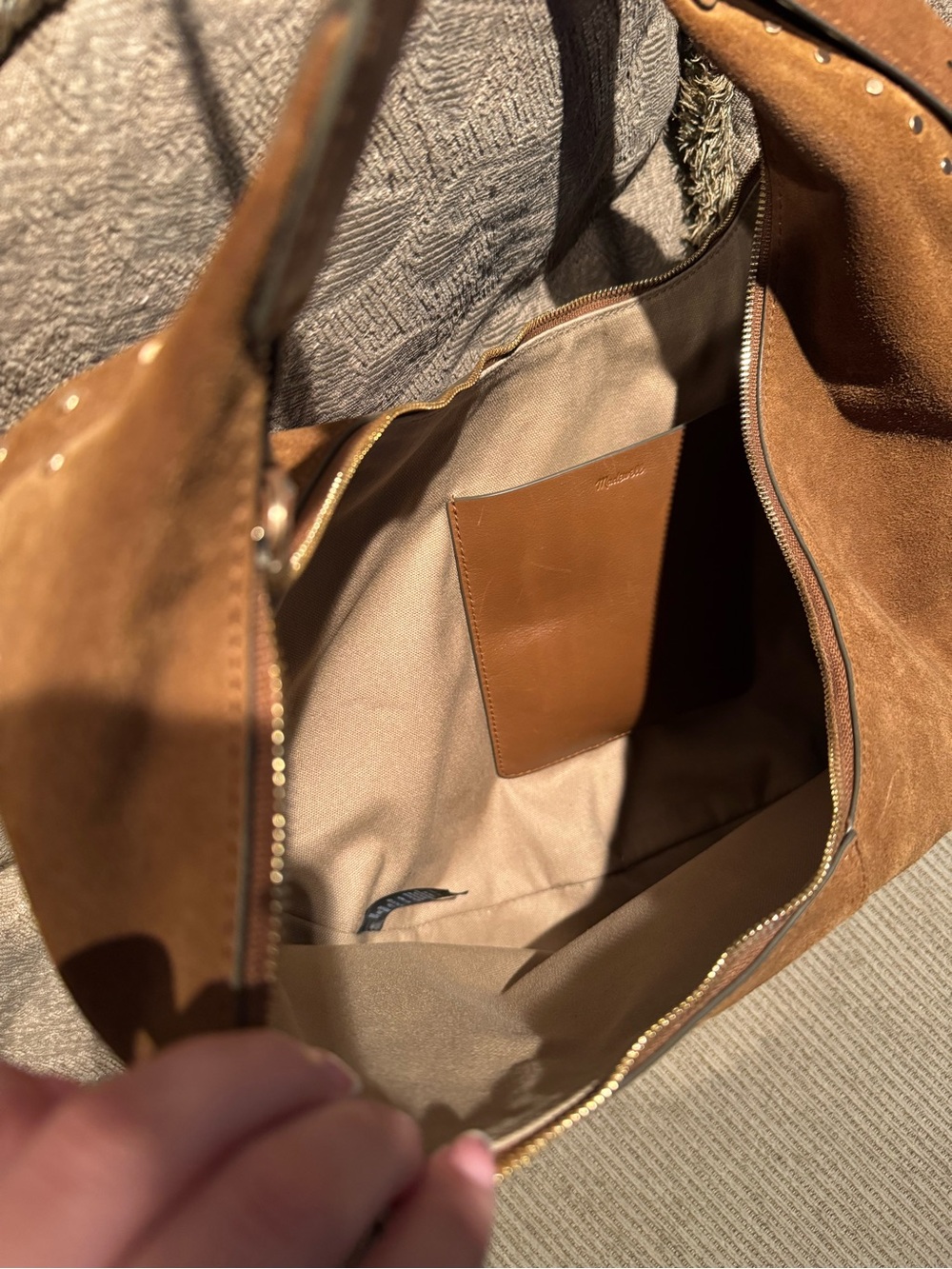 Madewell suede bag - Picture 4 of 10